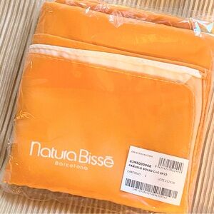 NATURA BISSE SIGNATURE MODERN ABSTRACT SQUARE SCARF 41in